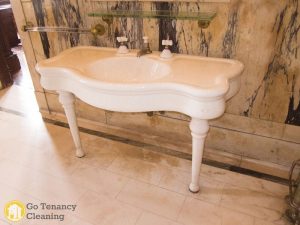 Antique porcelain sink