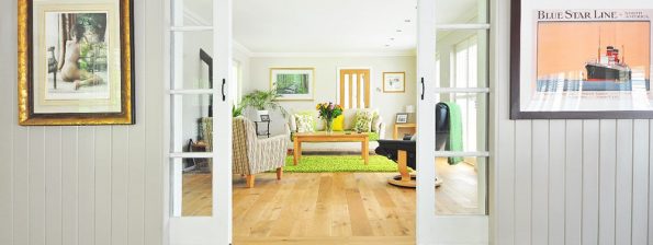 A home with a clean floor